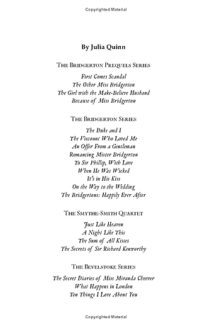 Bridgerton 1: The Duke And I