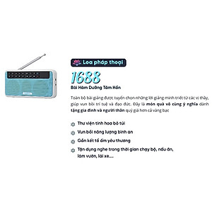 Loa Pháp Thoại 1688 Bài Hàm Dưỡng Tâm Hồn - bản Rolton E500 Lợi Năng - thầy Trần Việt Quân