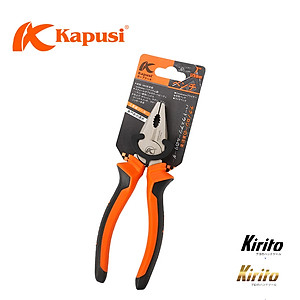 Kìm điện Kapusi Japan kích cỡ 7 inch chính hãng chất liệu thép CRV k8022