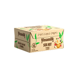 Thùng 24 hộp Sữa hạt 9 loại hạt Vinamilk ít đường - hộp 180ml