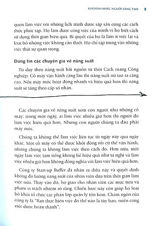Sách Khoảnh Khắc Người Sáng Tạo