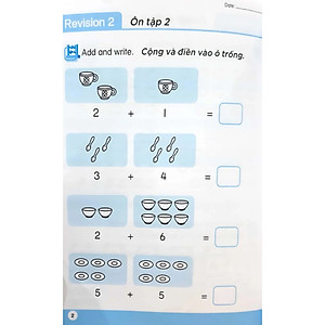 Toán Song Ngữ Tiền Tiểu Học - Sách Luyện Tập 5