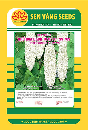 Hạt giống Khổ Qua Bạch Tuyết -  khổ qua trắng VTS142