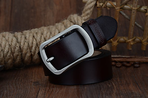 Thắt Lưng Da Bò Chính hãng COWATHER XY002 Nâu