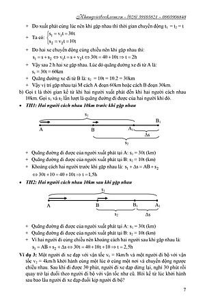 Chuyên đề bồi dưỡng học sinh giỏi Vật lí 8