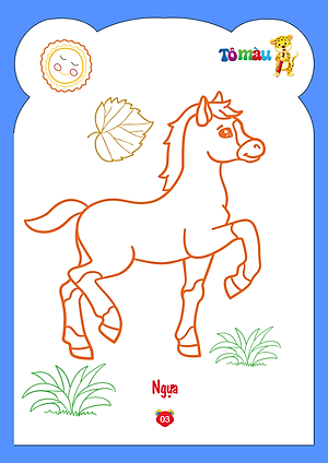 Tô Màu Động Vật - Tập 4 (Song Ngữ Anh - Việt)