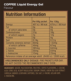 Liquid Gel Gu Energy 60g Gel Năng Lượng Dạng Nước Cung Cấp Thêm Carb Và Dễ Hấp Thu