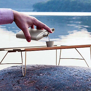 Portable Titanium Hip Flask Liquor Drink Bottle Container Barware 260ml/9 oz