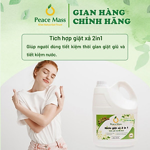 Nước Giặt Xả  2in1 Peace Mass Can 3.6l