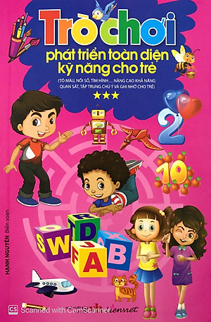 Sách Trò Chơi Phát Triển Toàn Diện Kỹ Năng Cho Trẻ - Tập 3