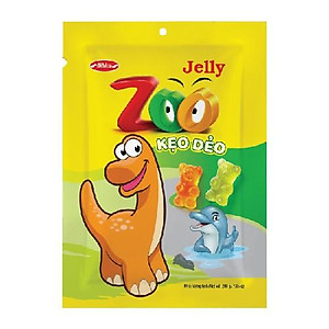 Kẹo dẻo Zoo Bibica áo dầu túi 200g