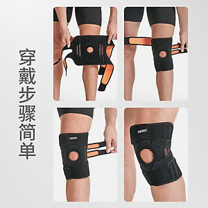 Đai quấn bảo vệ đầu gối thể thao AOLIKES A-7610 thoáng khí four spring sport knee support
