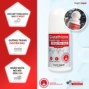 Lăn Nách Mờ Thâm, Dưỡng Trắng Da Angel's Liquid Glutathione Plus Niacinamide Fresh Deodorant 60ml