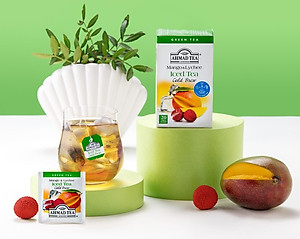 TRÀ PHA LẠNH AHMAD ANH QUỐC - XOÀI & VẢI (40g) - MANGO & LYCHEE Cold Brew - Đặc biệt phù hợp trong những ngày hè nóng nực