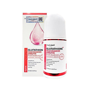Lăn Nách Mờ Thâm, Dưỡng Trắng Da Angel's Liquid Glutathione Plus Niacinamide Fresh Deodorant 60ml