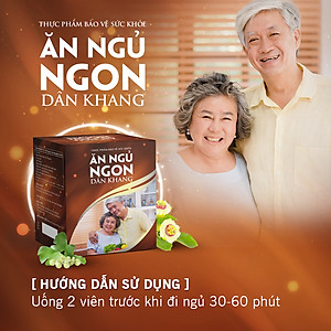 Viên Uống Ăn Ngủ Ngon Dân Khang Cải Thiện Mất Ngủ Giúp Ăn Ngon Miệng Ngủ Ngon Và Sâu Giấc