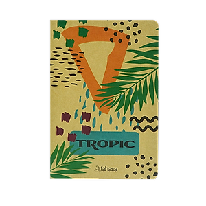 Combo 5 Tập Sinh Viên 4 Ly Ngang 200 Trang ĐL 70g/m2 - FAHASA - Bìa Kraft (Mẫu Màu Giao Ngẫu Nhiên)