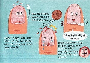 Sách Bí Mật Của Móng Tay - Sự Kỳ Diệu Của Cơ Thể (Tái Bản 2020)