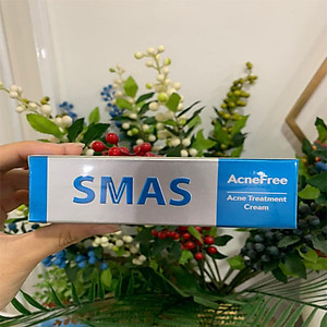 Kem Ngừa Mụn Smas AcneFree Acne Treatment Cream 25g -Smas skincare for prevent acne mẫu mới