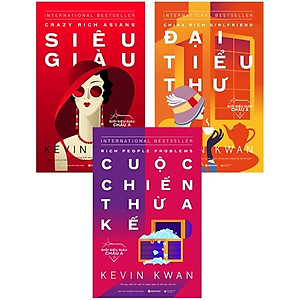 Combo Bí Mật Giới Siêu Giàu ( Giới Siêu Giàu Châu Á 1: Siêu Giàu + Giới Siêu Giàu Châu Á 2: Đại Tiểu Thư + Giới Siêu Giàu Châu Á 3: Cuộc Chiến Thừa Kế)  Tặng Kèm Bookmark Tuyệt Đẹp