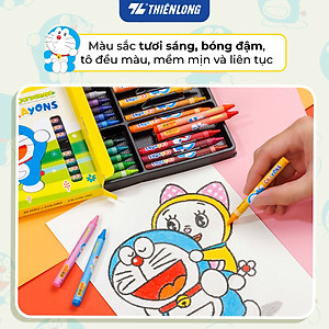 Bút Sáp màu Thiên Long Doraemon CR-C06/DO - 24 màu