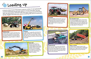 The Ultimate Sticker Book Tractor