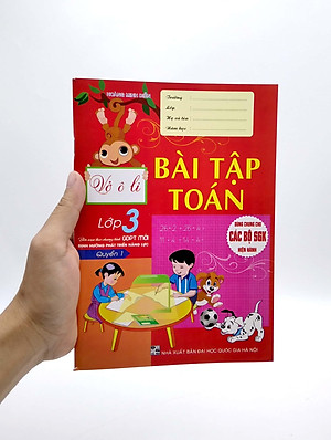 Vở Ô Li Bài Tập Toán Lớp 3 - Quyển 1 (Biên Soạn Theo Chương Trình GDPT Mới Định Hướng Phát Triển Năng Lực)