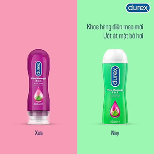 Durex Gel Bôi Trơn Play Massage 2 - in- 1 200ml