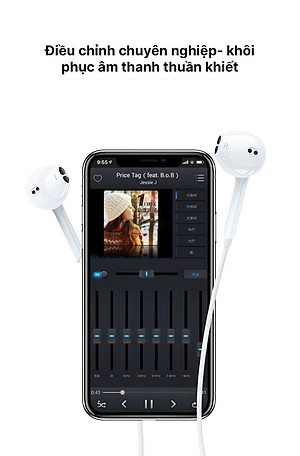 Tai nghe Rio Tinto Lip-Top A30 chân cắm Type C, check QR tra hàng chính hãng, có Micro và nút nhận cuộc gọi