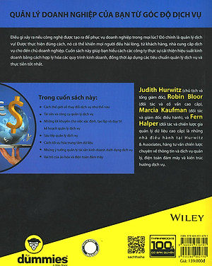 Sách Quản lý dịch vụ for Dummies