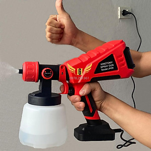 Máy Phun Sơn Cầm Tay SPRAY - JH09 - Dùng điện 220V - Công suất 600W - Bình 1lLít 