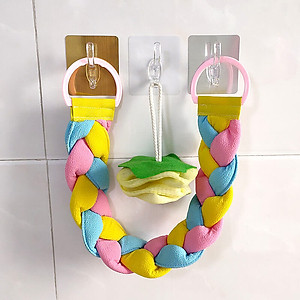 Móc Dán Tường Treo Quần Áo Hamart Móc Dán Tường Treo Đồ Đa Năng Acrylic Polyme Dày Siêu Chắc