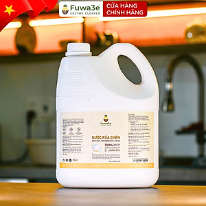 Nước rửa chén hữu cơ enzyme sinh học dứa Fuwa3e 3.8L 
