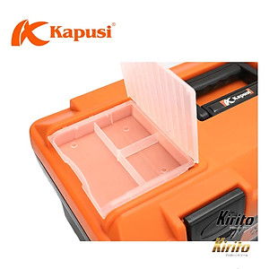 Hộp, Thùng đựng đồ nghề đủ size 16/18/20'' Kapusi Japan - Hộp đựng dụng cụ đa năng cầm tay