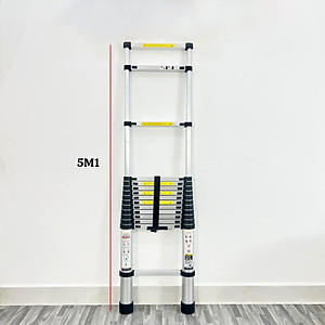 Thang nhôm rút gọn SUMIKA SK510 - Chiều cao tối đa 5.1m, hợp kim nhôm cao cấp