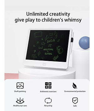 Bảng Vẽ Điện Tử LCD Drawing Board Dành Cho Các Bé Sáng Tạo Ngay Từ Bé, Được Trang Bị Khóa Chống Thất Lạc - Hàng Chính Hãng