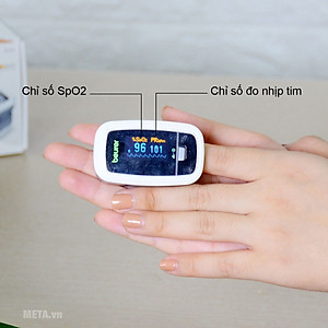 Máy đo nồng độ oxy và nhịp tim Beurer PO30