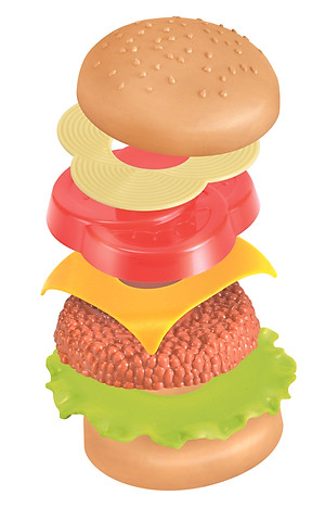 Đồ Chơi Nấu Ăn Humburger 3 TOONYKIDS - Đồ Chơi Nhà Bếp Cho Bé - Hamburger TN079 [Tặng Kèm Sticker]