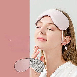 Bịt Che Mắt Ngủ Văn Phòng, Trên Xe Ô tô, Máy Bay, Thoáng Khí, Mềm Mại Cho Giấc Ngủ Ngon, Mặt Nạ Ngủ. Du Lịch Dã Ngoại Phượt Thiền - Giao Màu Ngẫu Nhiên