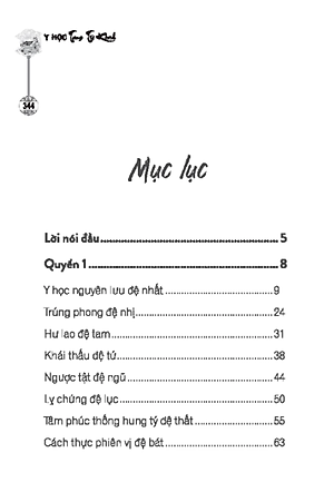 Sách Y Học Tam Tự Kinh