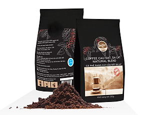Cà phê Arabica Cầu Đất, Đà Lạt- 100% cà phê nguyên chất 250 g