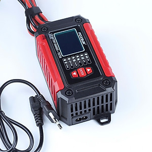 Hàng Nhật: Bộ Sạc Và Test Bình Ắc Quy Thông Minh 2IN1 FOXSUR 12V Công Nghệ Hiện Đại