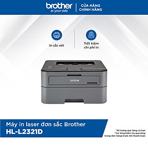 Máy In Laser Đen Trắng Đơn Năng Brother HL-L2321D Duplex - Hàng Chính Hãng