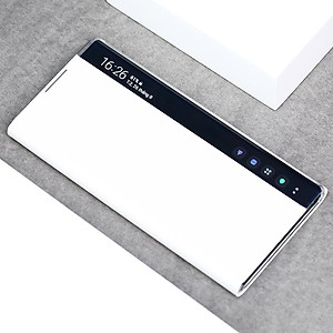 Mua Bao da Clear View cho Samsung Galaxy note 10 màu trắng hàng