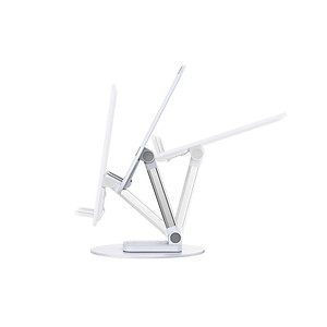 Giá đỡ Wiwu Desktop Rotation Stand ZM109 cho điện thoại có thể gấp gọn, điều chỉnh độ cao tùy ý, xoay 360 độ - Hàng chính hãng