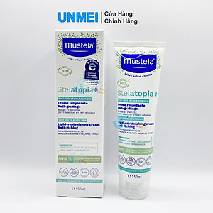 Kem Dưỡng Da Cho Trẻ Sơ Sinh & Em Bé Và Cả Gia Đình Da Chàm Mustela (150ml) Phiên Bản Mới
