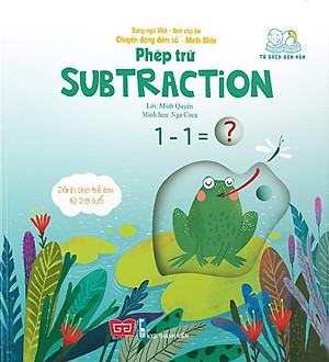 Sách Tương Tác - Chuyển Động Đếm Số - Math Slide - Phép Trừ - Subtraction