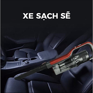 Günter & Hauer Máy Hút Bụi Cầm Tay Máy Hút Bụi Không Dây Sạc Điện 4 Trong 1 Đầu Chổi Một Máy Đa Năng V16 - Hàng chính hãng