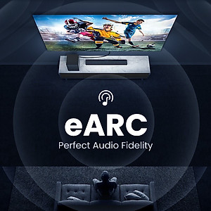 Cáp HDMI 2.1 Ugreen Cao Cấp Chính Hãng HD140 (4K@120Hz x 8K@60Hz- ARC) 80401 80402 80403 80404 Dây Mềm hàng chính hãng