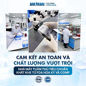 Sữa tắm gội nam hương nước hoa 5 in 1 AM-MAN AM FANTASTIC 365ml